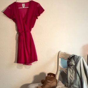 Dress and Jean Jacket are for sale.